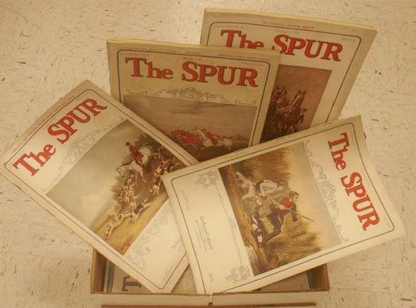 LOT APPROX. (25) VINTAGE MAGAZINES: LOT APPROX. (25) VINTAGE MAGAZINES INCLUDING (12) THE SPUR MAGAZINES, 1923-1931; (13) ESQUIRE, 1942-1968