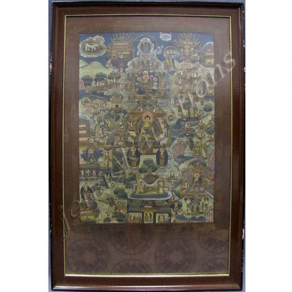 TIBETAN THONKA, 19TH CENTURY