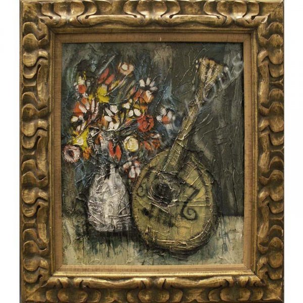 SPANISH SCHOOL (20TH CENTURY) OIL ON MASONITE