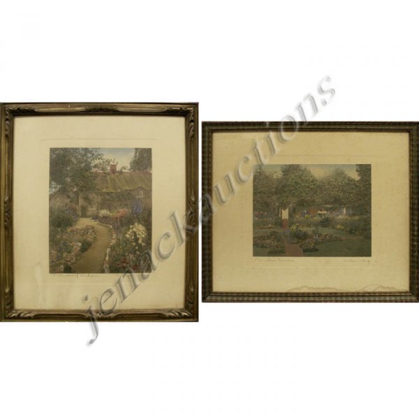 LOT (2) WALLACE NUTTING PICTURES