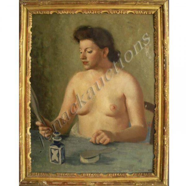 LEON DEVOS (BELGIUM 1897-1974), OIL ON CANVAS