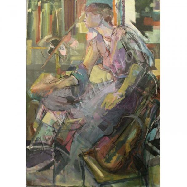 JEANNE ESPOSITO (AMERICAN 20TH CENTURY), OIL