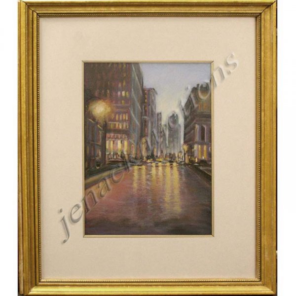 SANDRA RUBEL (AMERICAN 20TH CENTURY) PASTEL