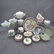 377: LOT (19) ASSORTED CHINESE FAMILLE ROSE PORCELAIN
