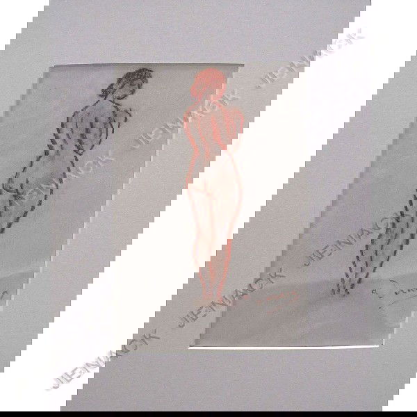 ANDRE DERAIN (FRENCH 1880-1954), SANGUINE CHALK: ANDRE DERAIN (FRENCH 1880-1954), SANGUINE CHALK, NUDE STUDY, SIGNED. SHEET 7 7/8 X 5 3/8"