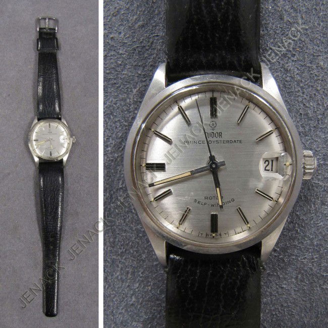 VINTAGE ROLEX TUDOR PRINCE OYSTER WRISTWATCH: VINTAGE ROLEX STAINLESS STEEL TUDOR PRINCE OYSTER DATE, AUTOMATIC WRISTWATCH, REF #626876 32MM
