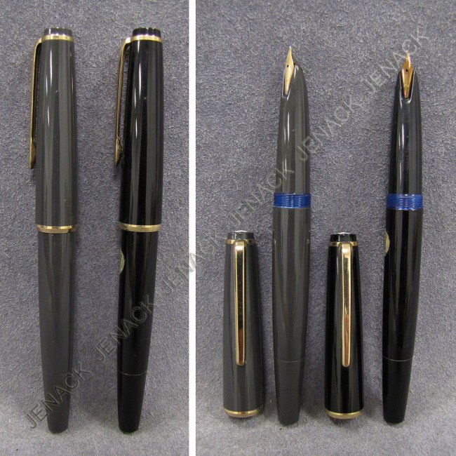 LOT (2) MONTBLANC #34 TWIST FILING FOUNTAIN PENS: LOT (2) MONTBLANC #34 TWIST FILING FOUNTAIN PENS
