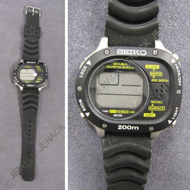 SEIKO STAINLESS SCUBA DIVER'S 200M WRISTWATCH: SEIKO STAINLESS SCUBA DIVER'S 200M WRISTWATCH