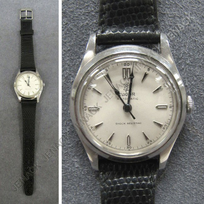 VINTAGE ROLEX STAINLESS TUDOR AUTOMATIC WRISTWATCH: VINTAGE ROLEX STAINLESS TUDOR AUTOMATIC WRISTWATCH, REF #50147. 35MM