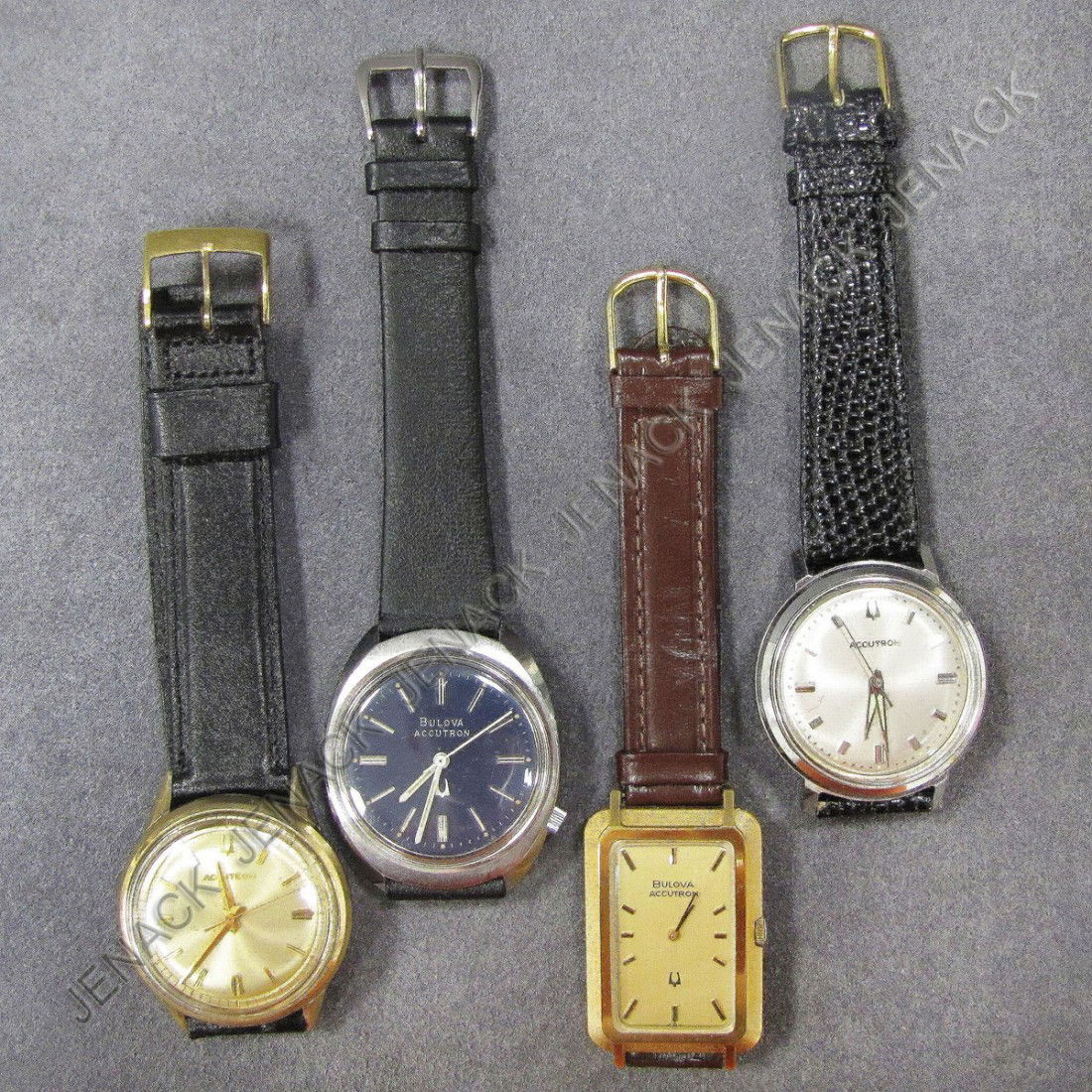 LOT (4) ASSORTED BULOVA ACCUTRON WRISTWATCHES: LOT (4) ASSORTED VINTAGE BULOVA ACCUTRON WRISTWATCHES