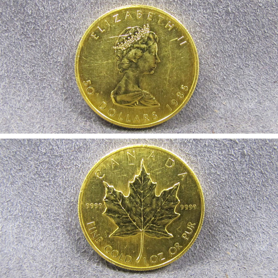 CANADA 1985 FIFTY DOLLAR GOLD 1 OZ GOLD (MS-63): CANADA 1985 FIFTY DOLLAR GOLD 1 OZ GOLD (MS-63)