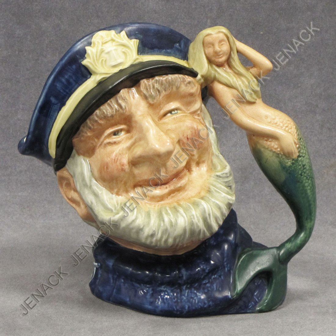 ROYAL DOULTON PORCELAIN TOBY JUG, OLD SALT, D#6551: ROYAL DOULTON PORCELAIN TOBY JUG, OLD SALT, D#6551. HEIGHT 8 1/2"