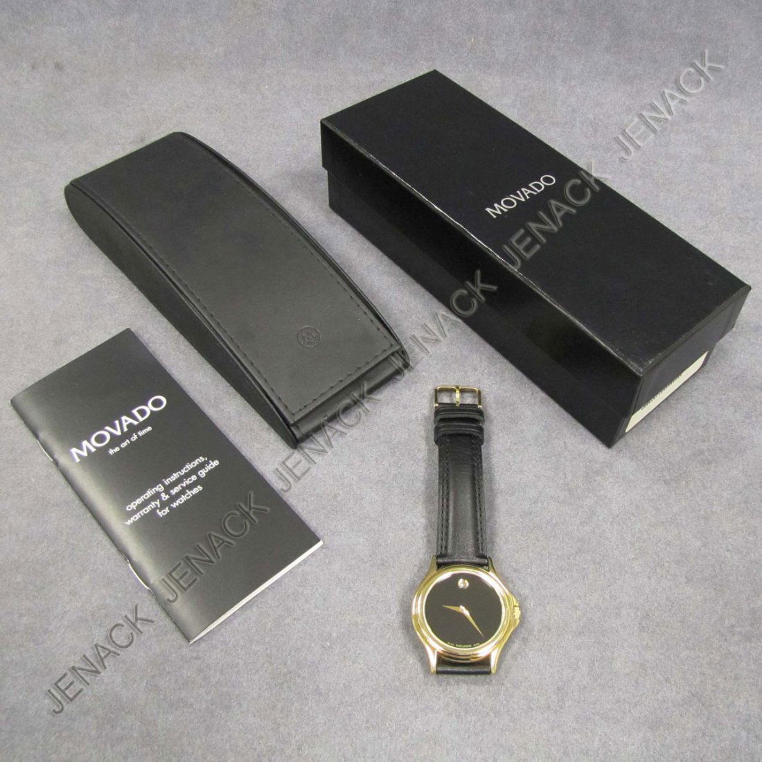 MOVADO STAINLESS MUSEUM COLLECTION WRISTWATCH: MOVADO STAINLESS MUSEUM COLLECTION DRESS WRISTWATCH (NIB)
