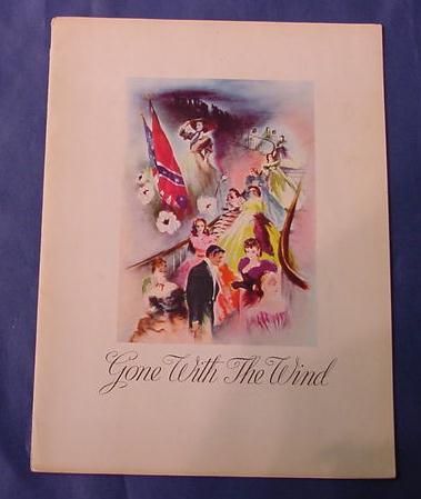 ORIGINAL GONE-WITH-THE-WIND PLAYBILL: ORIGINAL GONE-WITH-THE-WIND PLAYBILL