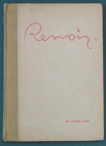 VOLUME, RENOIR A CATALOGUE, ALBERT ANDREÆ: VOLUME, RENOIR A CATALOGUE, ALBERT ANDRE', 1928
