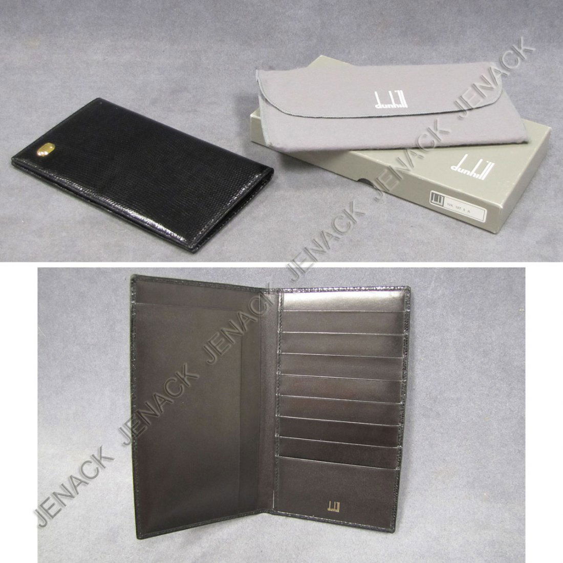 DUNHILL LEATHER COAT WALLET, #WK 197 O A (NIB): DUNHILL LEATHER COAT WALLET, #WK 197 O A (NIB)