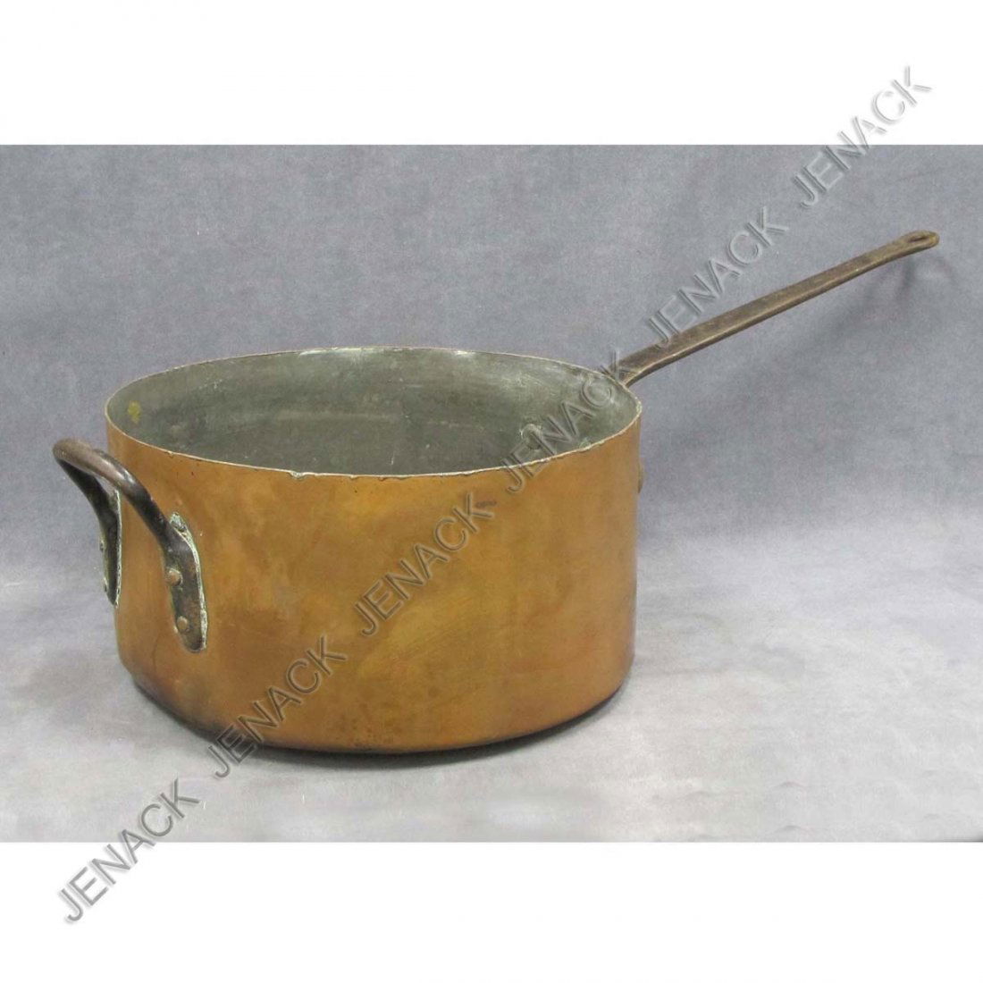 Vintage Large Copper Pot, 19th Century