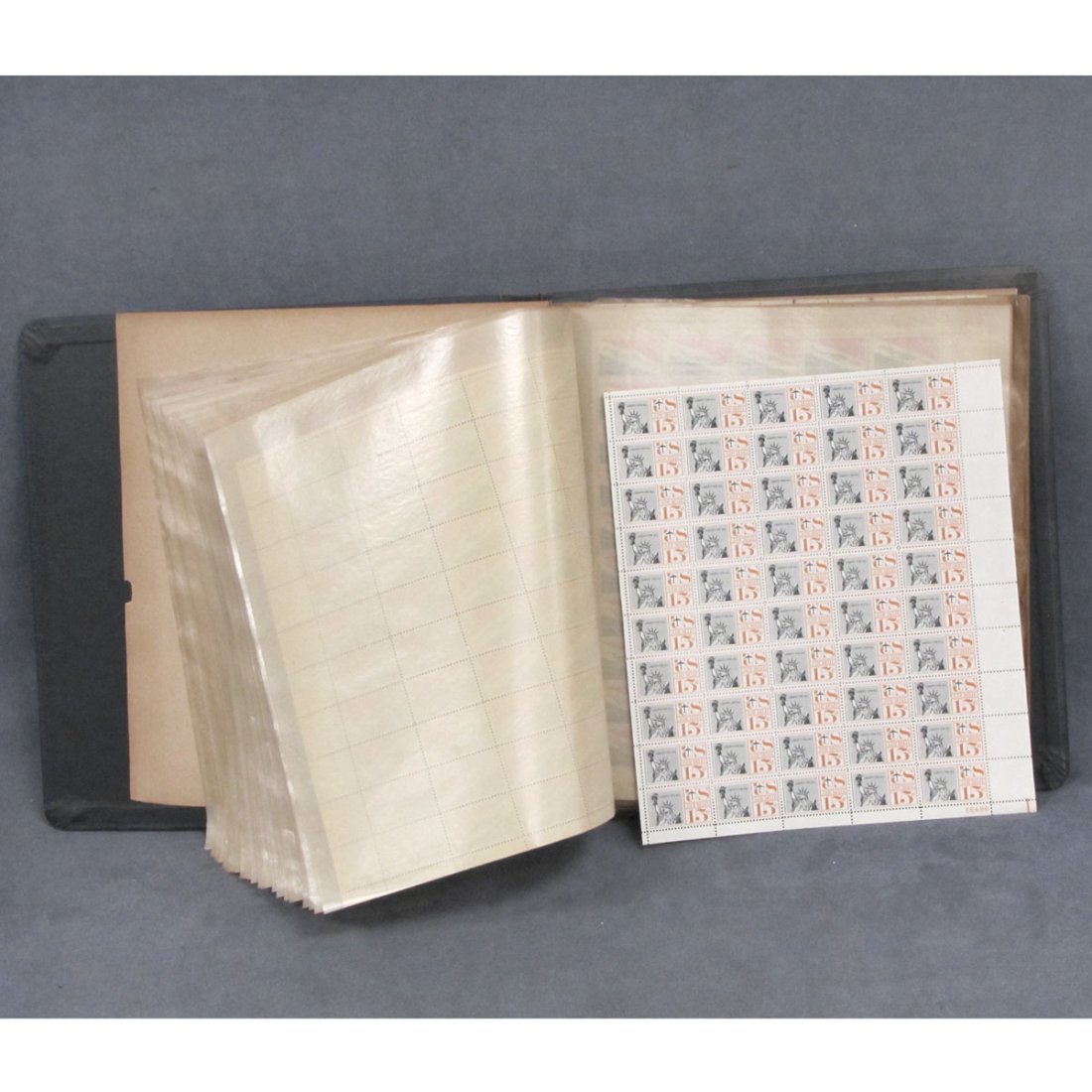 ALBUM U.S. MINT SHEETS AIRMAIL C25, C32/C58 : ALBUM U.S. MINT SHEETS AIRMAIL C25, C32/C58. OVER $128 FACE VALUE