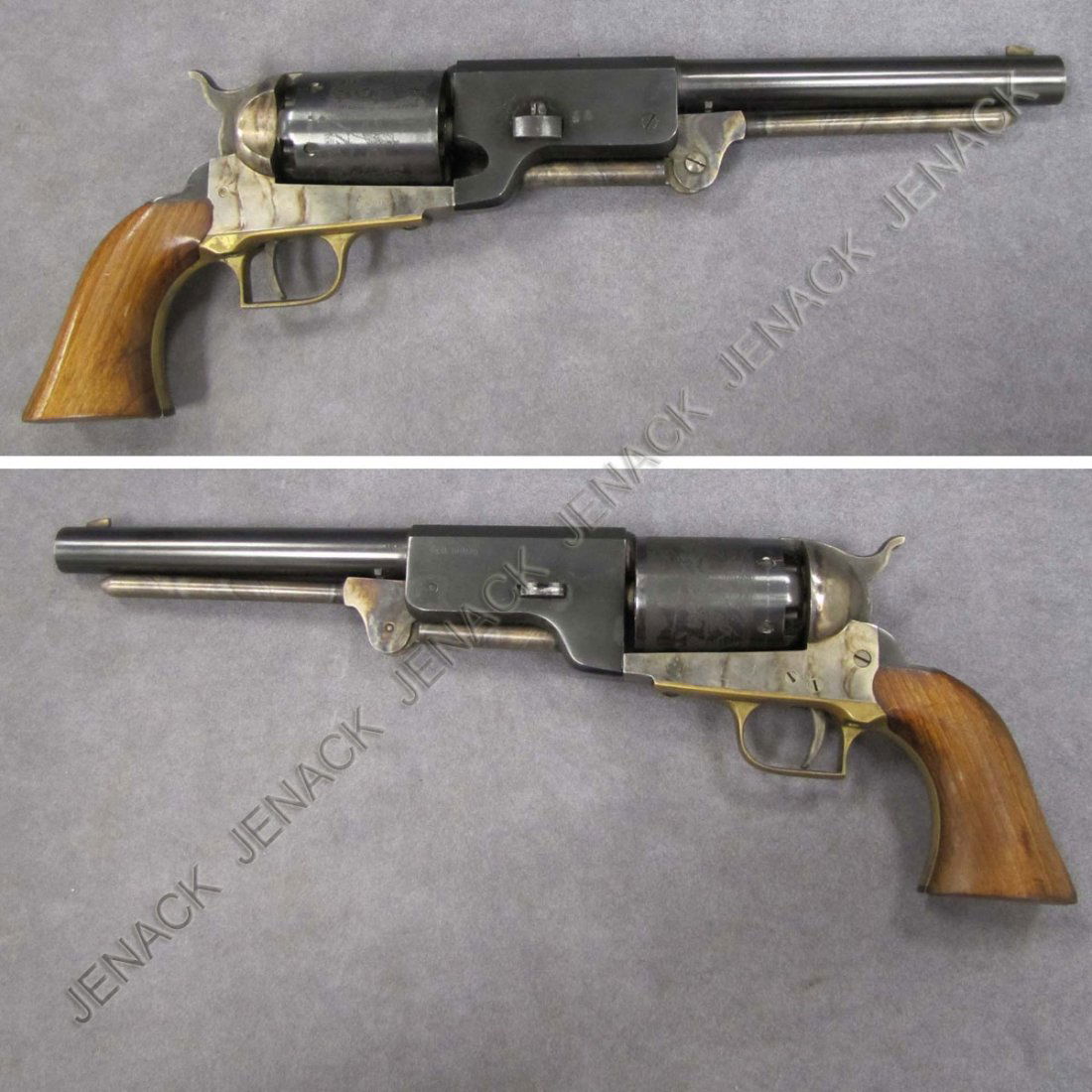 ITALIAN COLT WALKER .44 CAL BLACK POWDER REVOLVER: ITALIAN COLT WALKER .44 CAL BLACK POWDER PERCUSSION REVOLVER, #3951, BL 9"