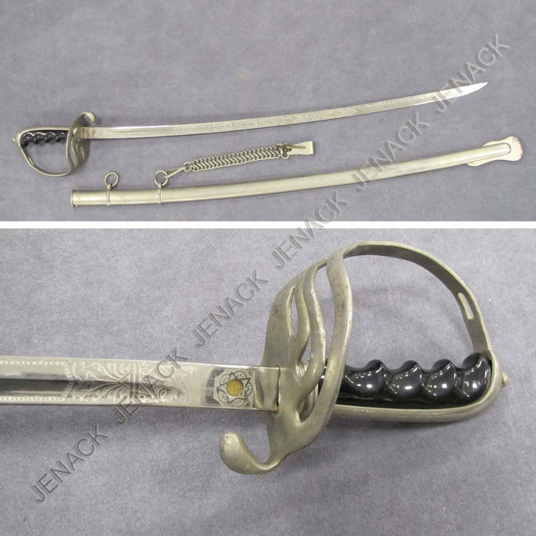 240 US MODEL 1902 ARMY OFFICERS DRESS SWORD, SPARTAN