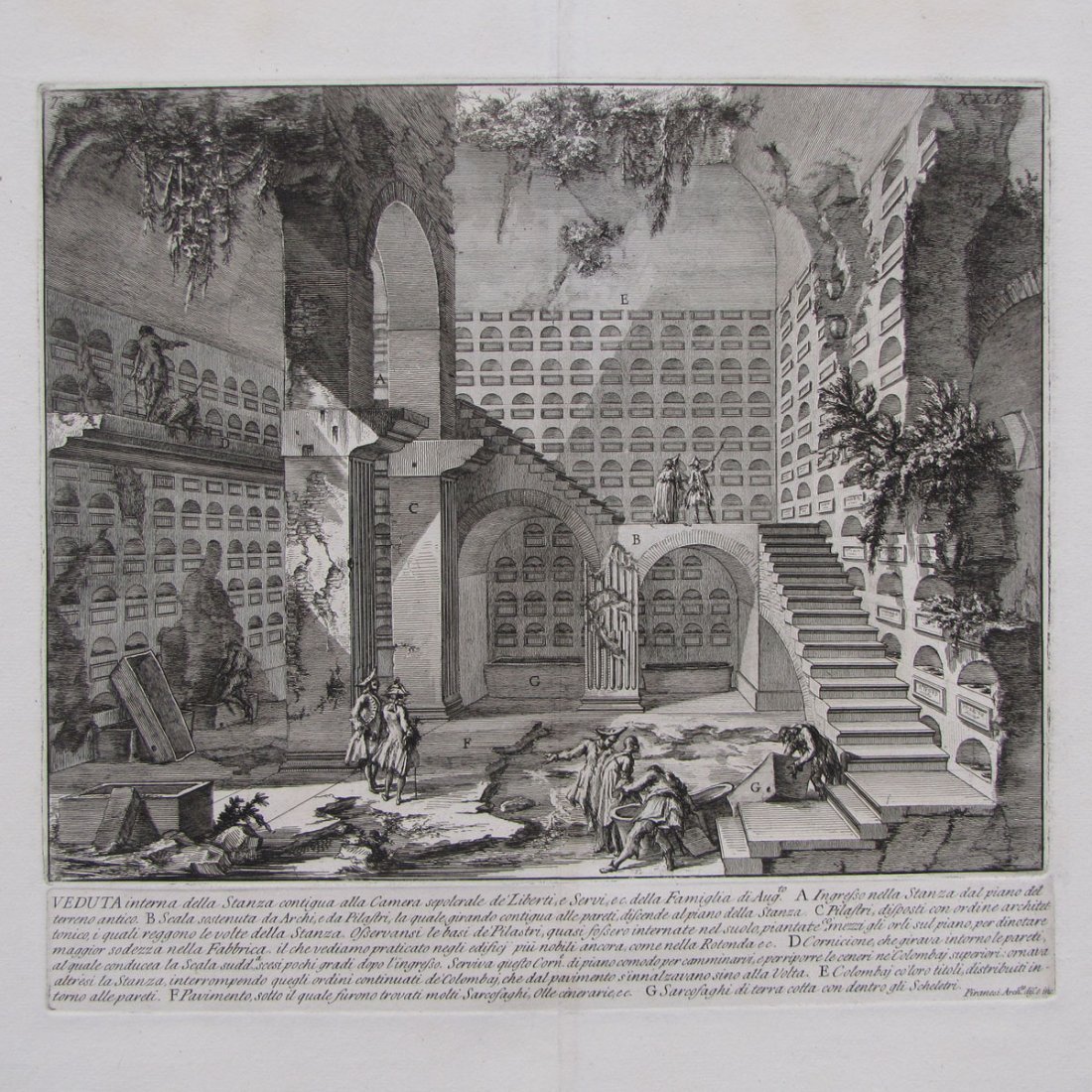 GIOVANNI PIRANESI (ITALY 1720-1778), ETCHING 