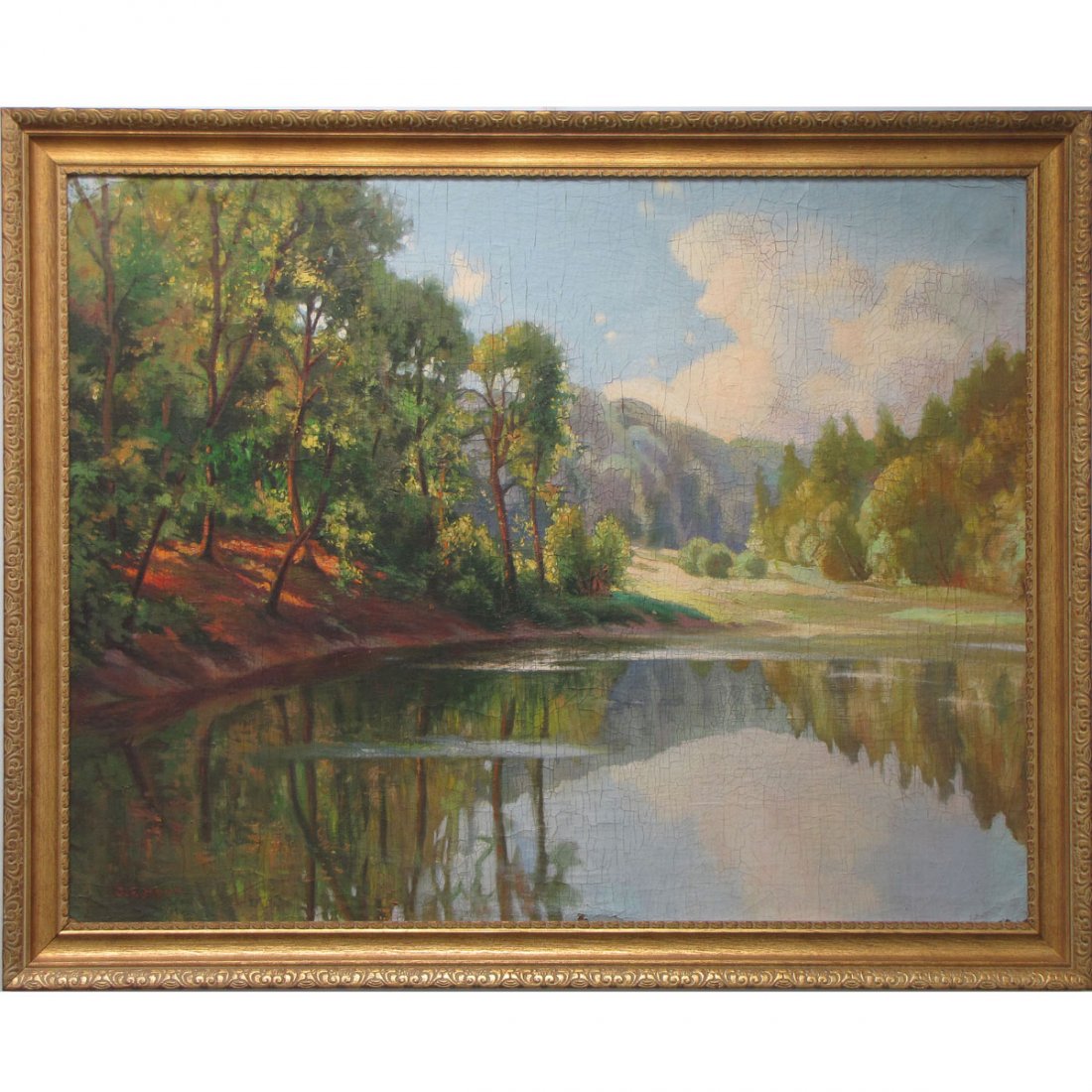 CONTINENTAL SCHOOL (20TH CENTURY), OIL ON MASONITE