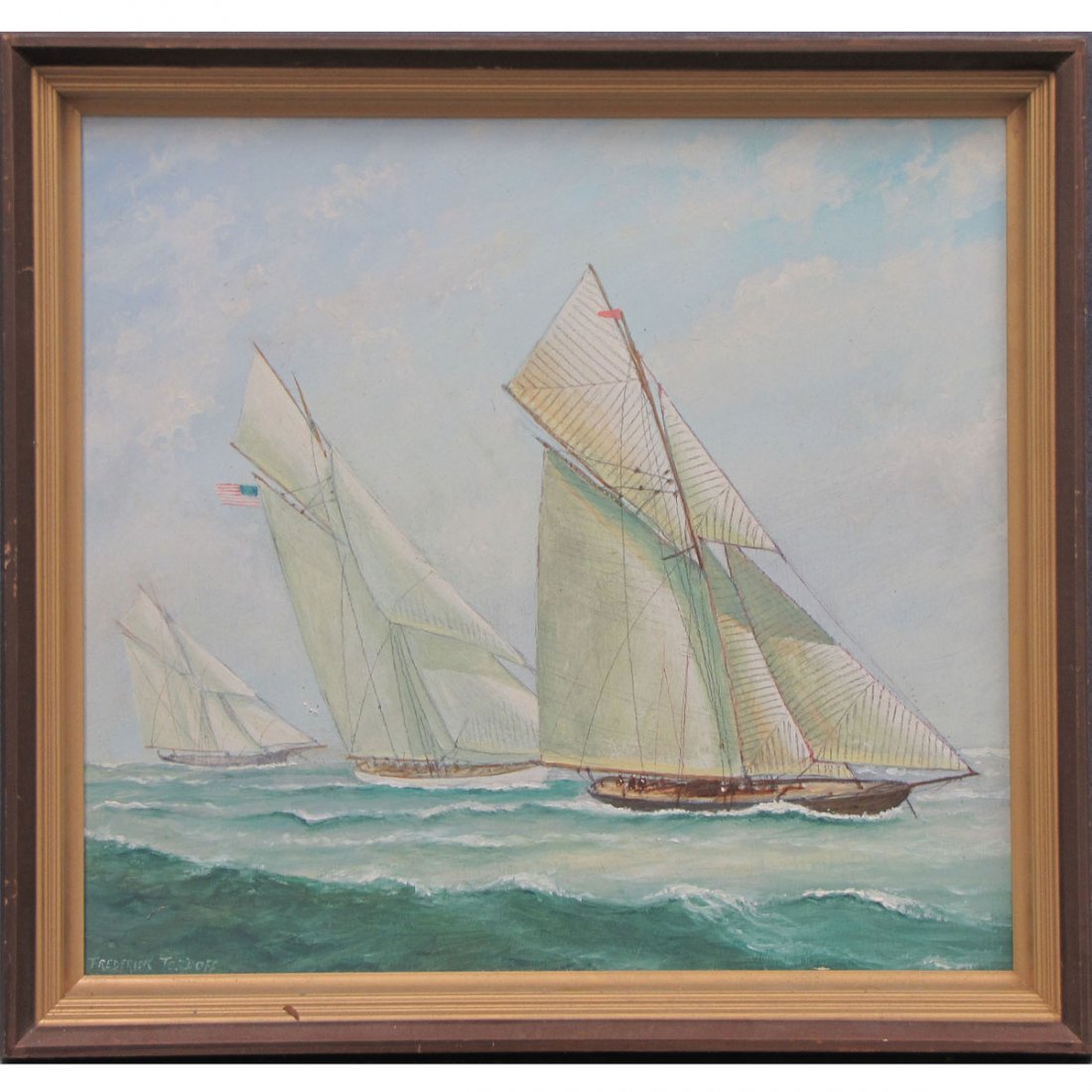 FRED TORDOFF (ANGLO/AMERICAN 20TH CENTURY), OIL 