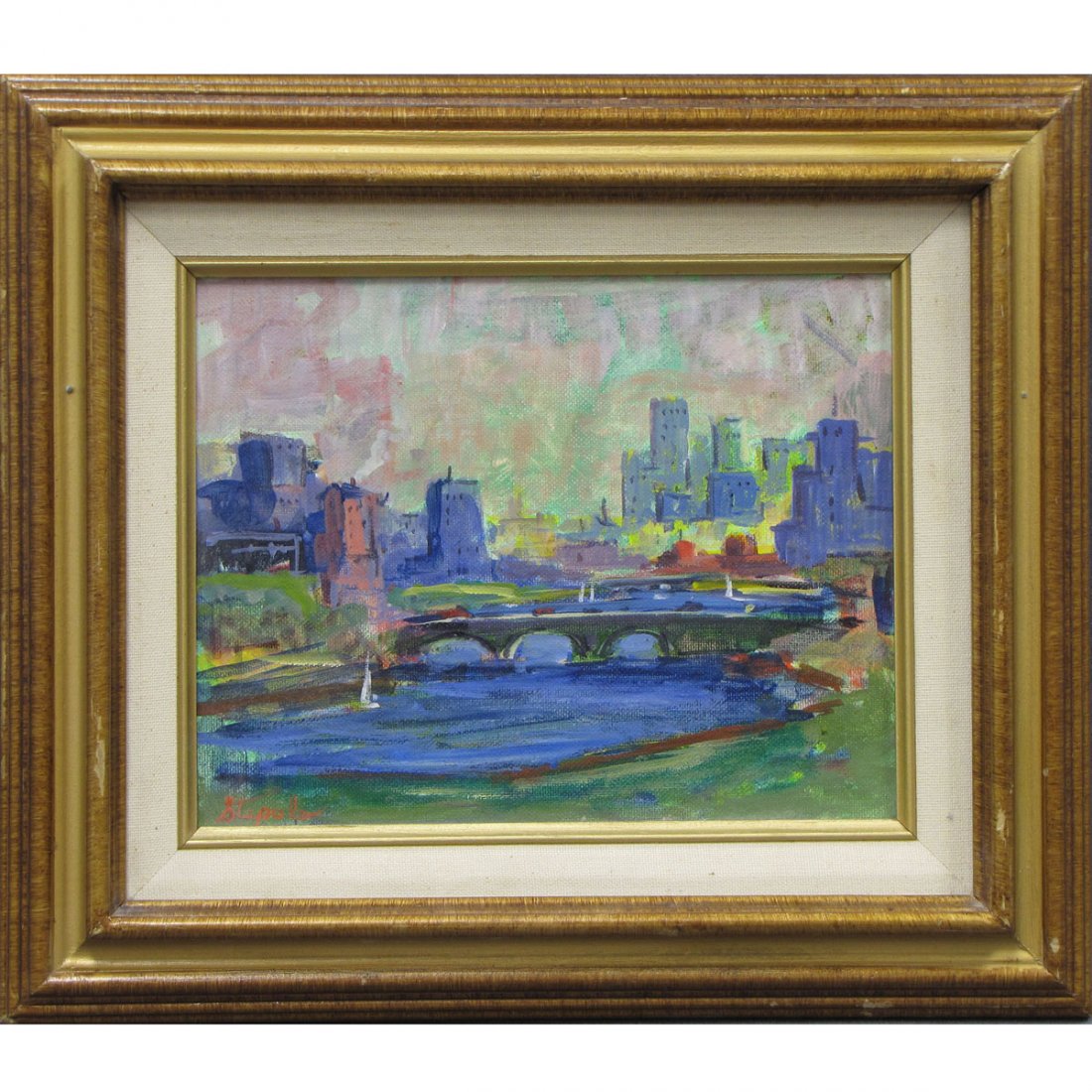 CHARLES T. STEPULE (AMERICAN 1911-2006), OIL 