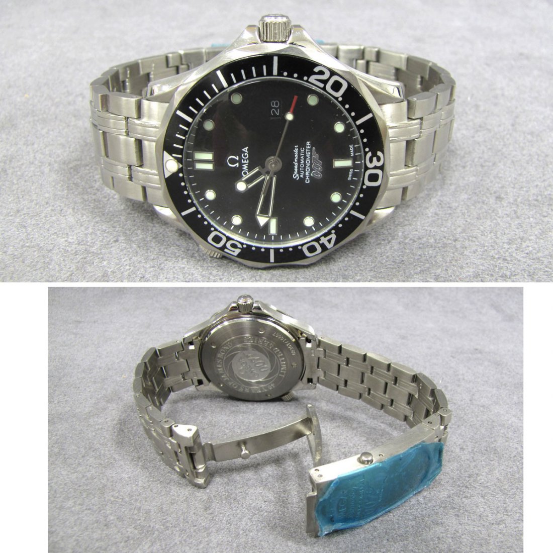 REPLICA-OMEGA STAINLESS SPEEDMASTER WRISTWATCH