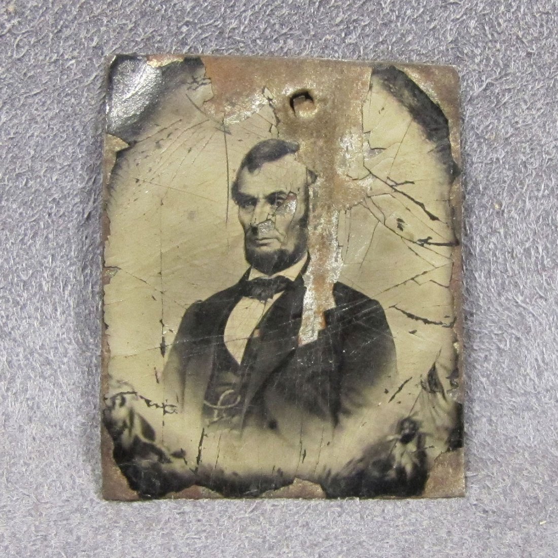 RARE ABRAHAM LINCOLN TINTYPE