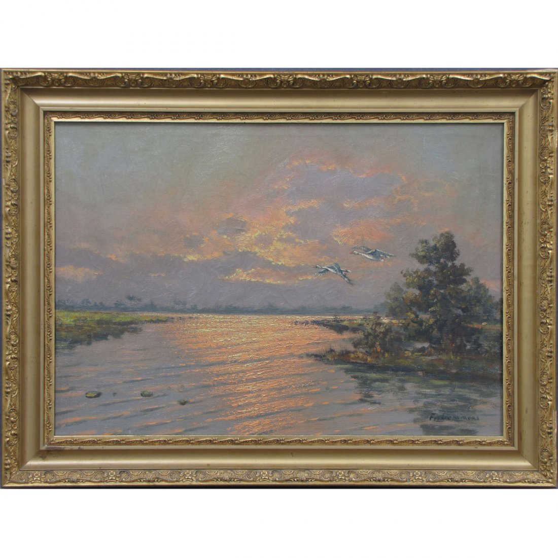 AMERICAN SCHOOL (20TH CENTURY), OIL ON CANVAS 