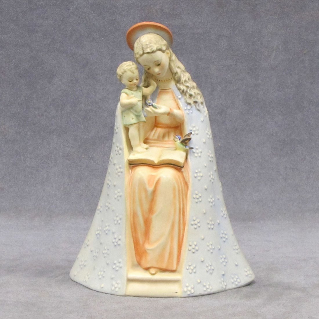 HUMMEL, "FLOWER MADONNA", #10/1, TMK 3 : HUMMEL, "FLOWER MADONNA", #10/1, TMK 3. HEIGHT 8 1/4"