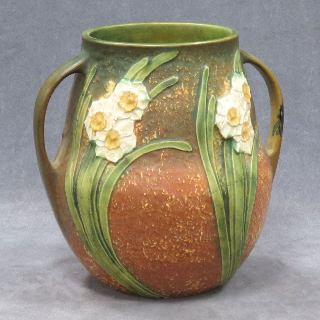 VINTAGE ROSEVILLE POTTERY "JONQUIL" VASE Aug 11, 2013 William J