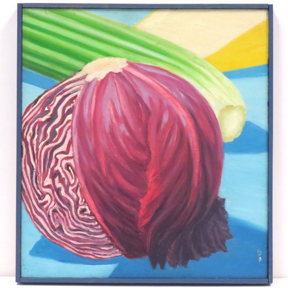 ROBERT GRAWI (AMERICAN 20TH CENTURY), OIL ON PANEL: ROBERT GRAWI (AMERICAN 20TH CENTURY), OIL ON PANEL, "MENAGE A TROIS", SIGNED AND TITLED 1977. FRAMED 15 X 14"