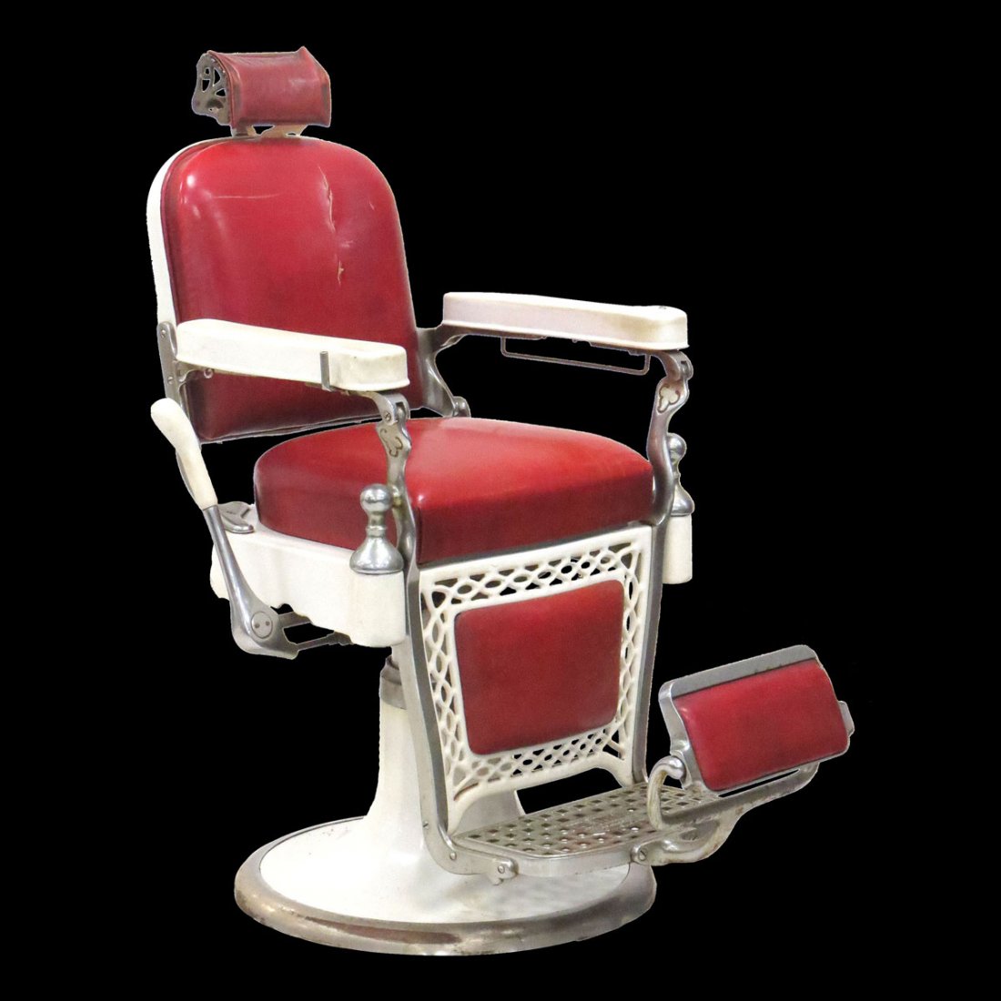 VINTAGE EMIL J. PAIDAR BARBER CHAIR
