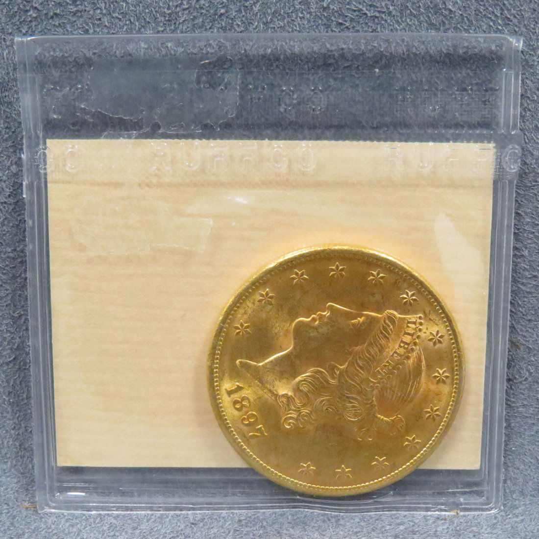 1897 US GOLD DOUBLE EAGLE COIN: 1897 US GOLD DOUBLE EAGLE COIN (MS-60)