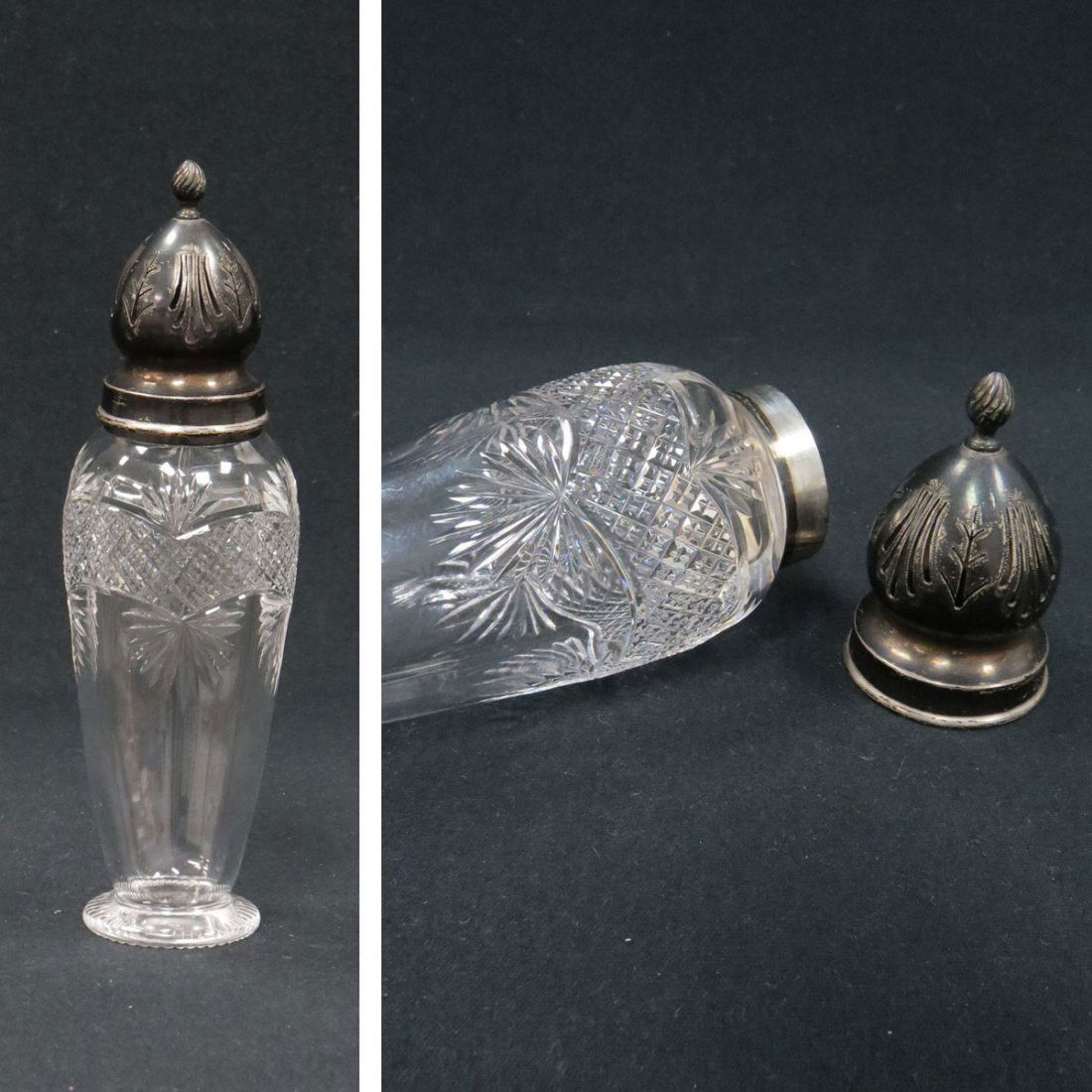 Cut Crystal Sugar Shaker