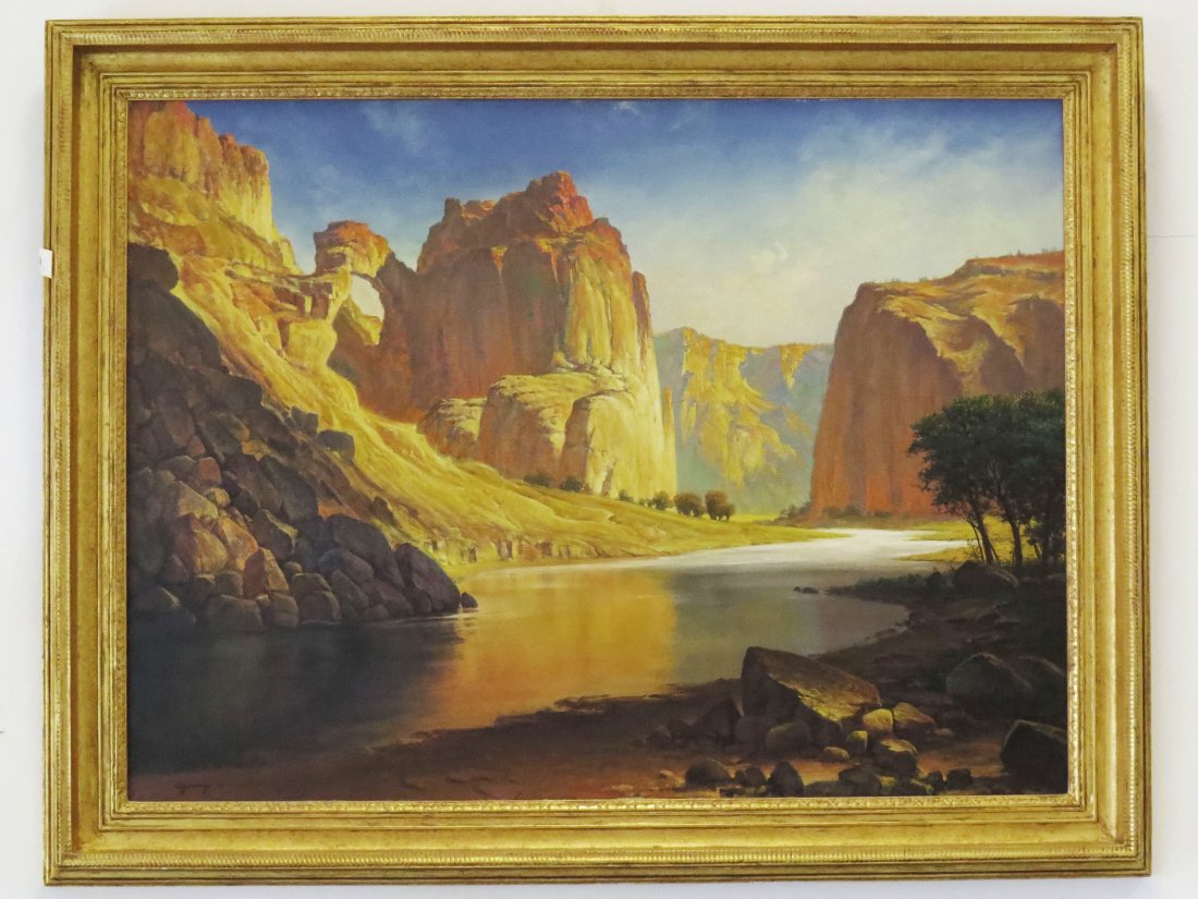 WILLIAM SCOTT JENNINGS, OIL ON CANVAS
