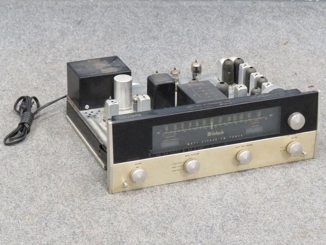 MCINTOSH MR71 STEREO FM TUNER: MCINTOSH MR71 STEREO FM TUNER