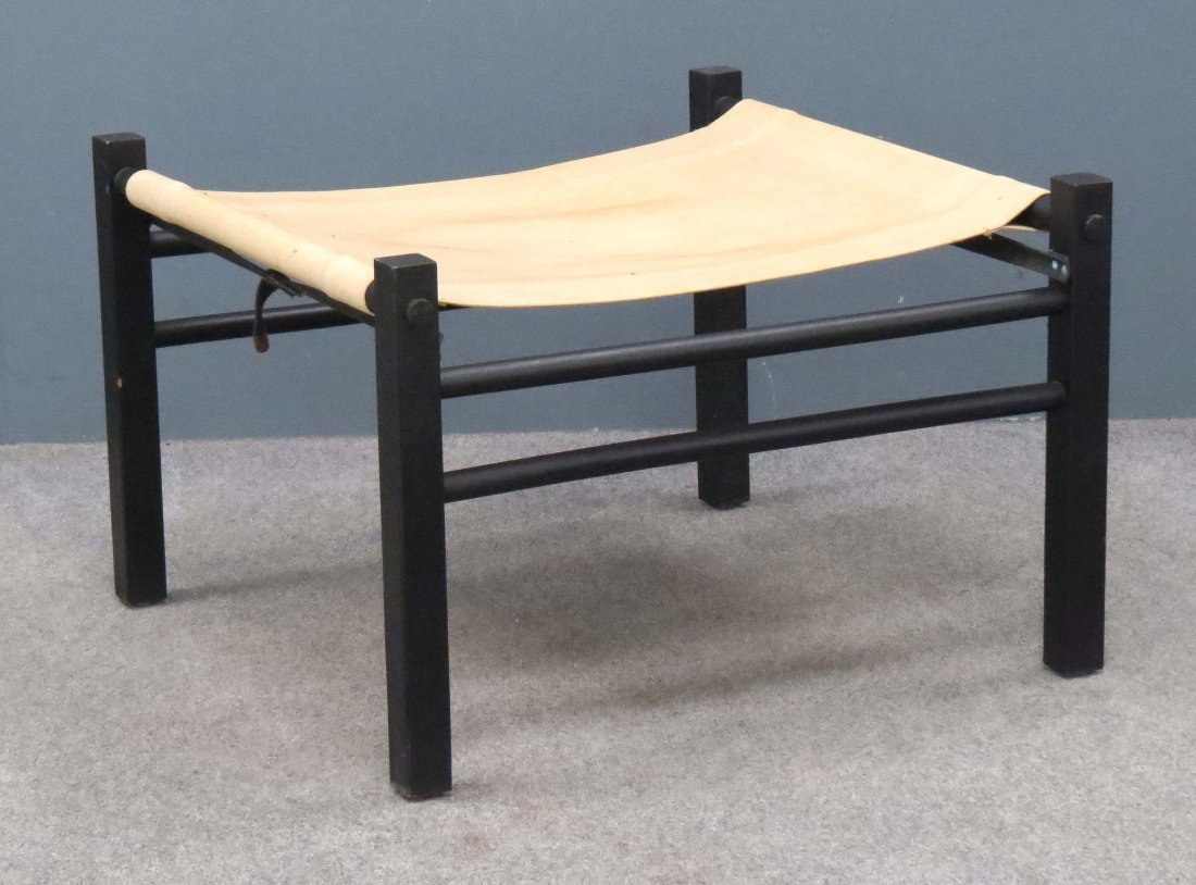 GOLD MEDAL FOLDING FURNITURE CO. FOLDING STOOL: GOLD MEDAL FOLDING FURNITURE CO. FOLDING STOOL. HEIGHT 15 1/2"