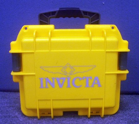 INVICTA/PELICAN WATERPROOF/DIVE IMPACT CASE: INVICTA/PELICAN WATERPROOF/DIVE IMPACT (3) SLOT COLLECTOR WATCH CASE