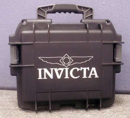 INVICTA/PELICAN WATERPROOF/DIVE IMPACT CASE: INVICTA/PELICAN WATERPROOF/DIVE IMPACT COLLECTOR WATCH CASE