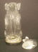 LOT (2) INCLUDING STEUBEN CRYSTAL CAT, SIGNED