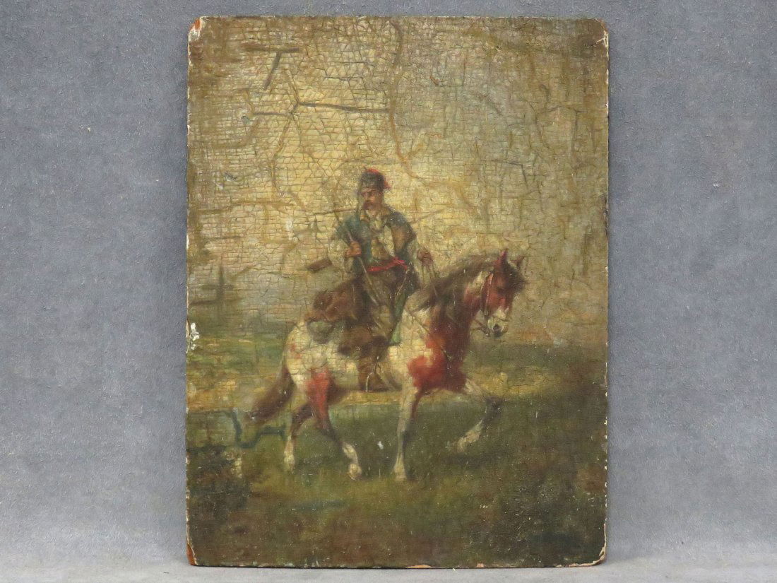 RUSSIAN SCHOOL (19TH CENTURY), OIL ON PANEL (1 of 4)