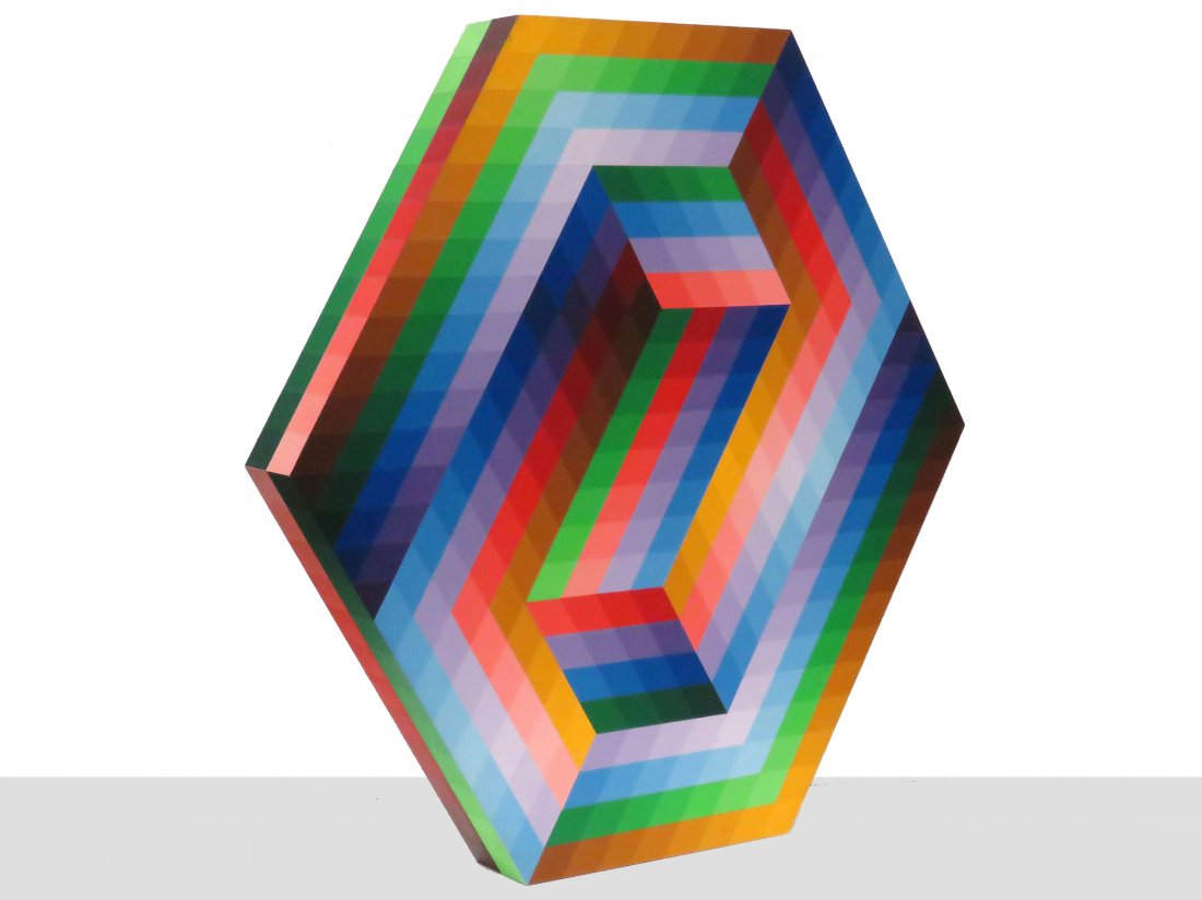 VICTOR VASARELY (HUNGARIAN 1908-1997), ACRYLIC (1 of 5)