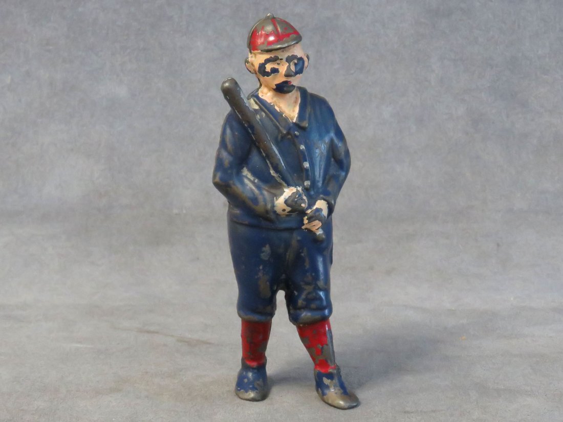 A.C. WILLIAMS, CAST IRON TY COBB STILL BANK (1 of 5)