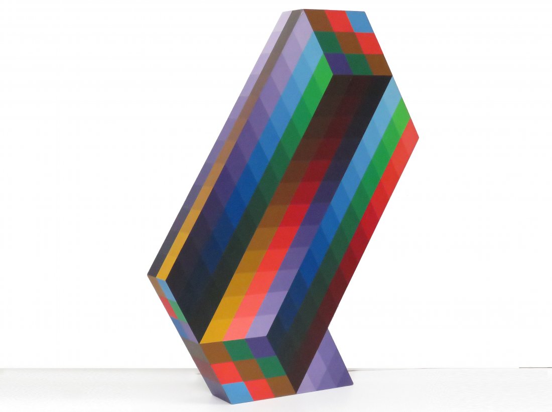 VICTOR VASARELY (HUNGARIAN 1908-1997), ACRYLIC (1 of 4)