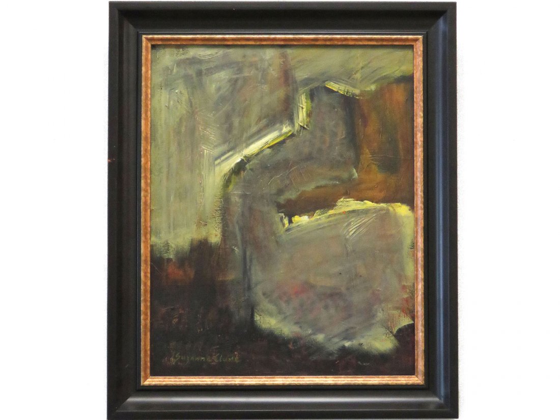 SUZANNE CLUNE (AMERICAN 20TH CENTURY), ACRYLIC (1 of 5)
