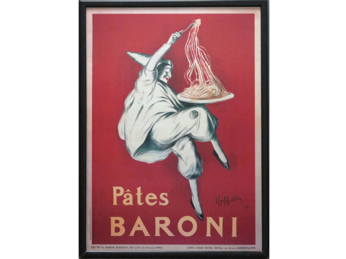 PATES BARONI OFFSET LITHOGRAPHIC POSTER (1 of 5)
