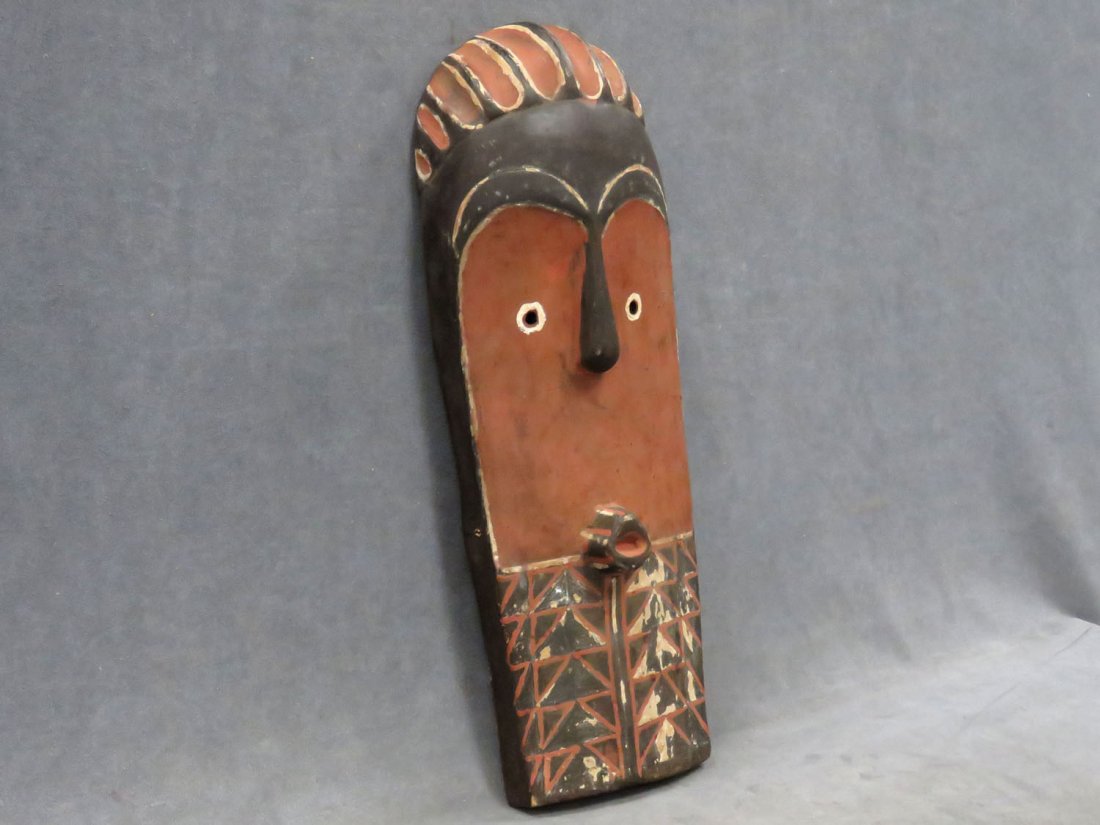 BAKUBA, D.R.C., CARVED AND PAINTED MASK (1 of 4)